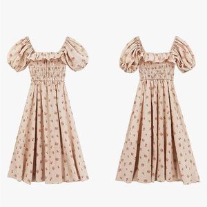 NWT viral cottage core midi dress